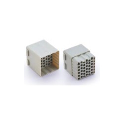 Insert HM modulaire, Raccordement à Sertir, mâle, 42 pin, 10A, Polycarbonate 